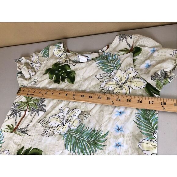 Bishop St Apparel Made in Hawaii Short Sleeve Dress SZ M - Picture 7 of 10
